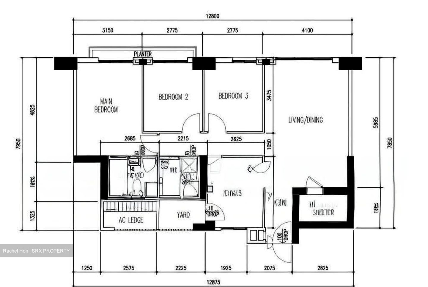 Blk 1 The Pinnacle@Duxton (Bukit Merah), HDB 4 Rooms #612109711